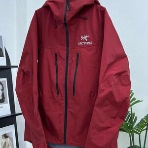 Arc'teryx Alpha SV Gore-Tex Pro Jacket Red Waterproof Shell Hooded Size M